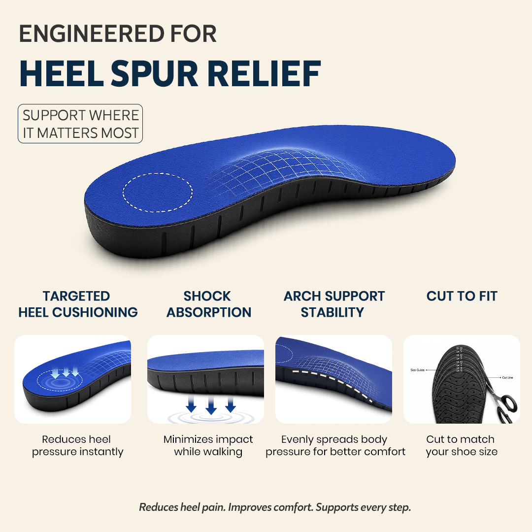 Heel Pain Relief Ortho Insole