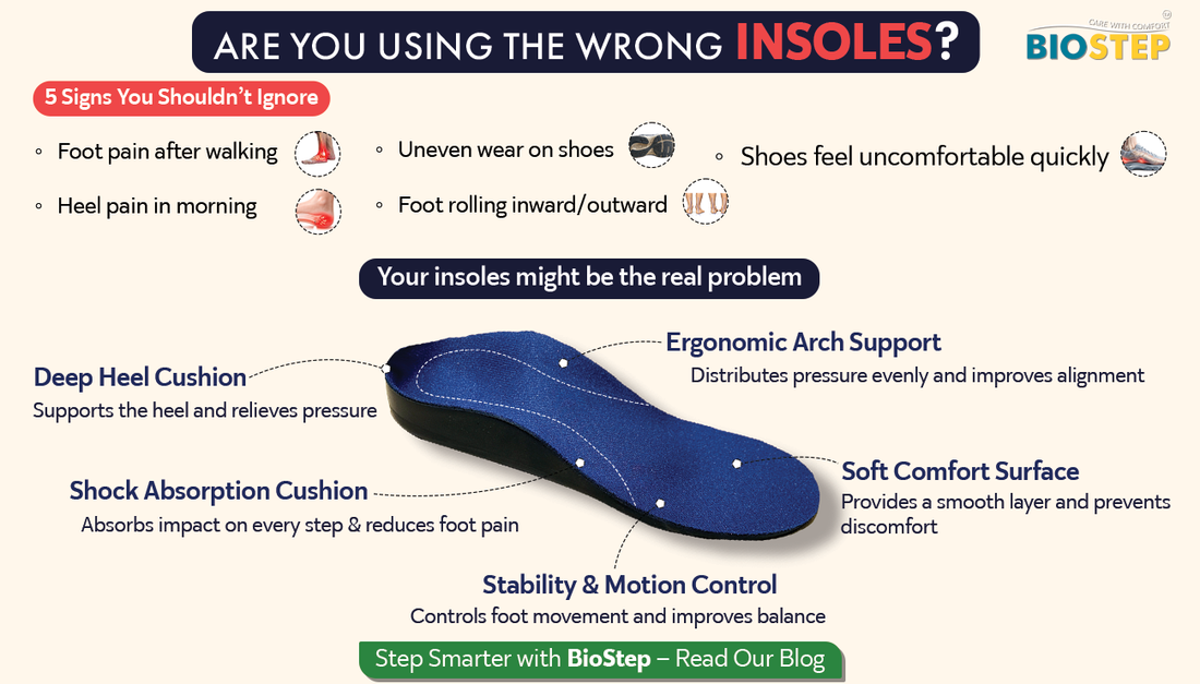 Are You Using the Wrong Insoles? 5 Signs You Shouldn’t Ignore