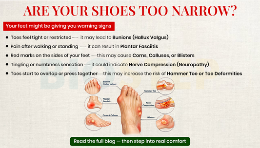 Are You Wearing Shoes That Are Too Narrow? The Hidden Cause of Foot Pain