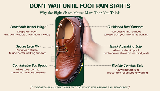 Don’t Wait Until Foot Pain Starts – Why the Right Shoes Matter More Than You Think