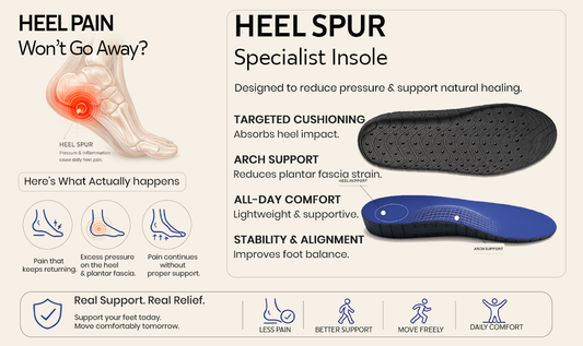 Why Your Heel Pain Isn’t Going Away (And What Actually Fixes It)